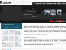 Tablet Screenshot of cnc.lightart.pl