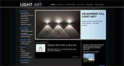 Desktop Screenshot of lightart.se